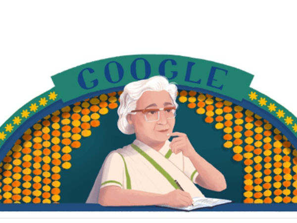 Google honours eminent Urdu writer Ismat Chughtai On her 107th Birth anniversary Google honours eminent Urdu writer Ismat Chughtai On her 107th Birth anniversary
