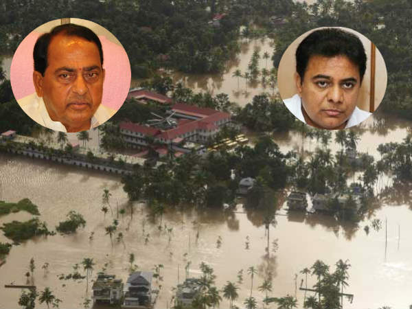 Kerala floods: Minister Indrakaran Reddy gives 1 month pay Kerala floods: Minister Indrakaran Reddy gives 1 month pay