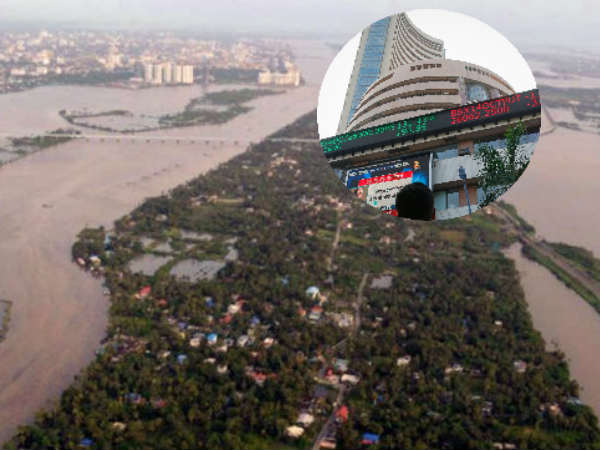 Kerala floods hit dalal streets..watch out Kerala floods hit dalal streets..watch out