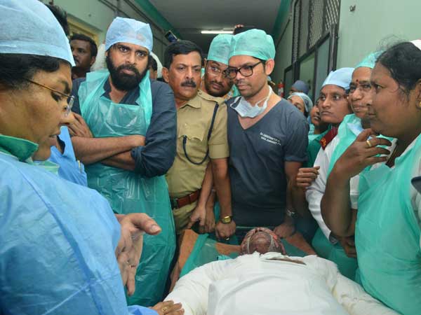 అభిమాని హల్చల్