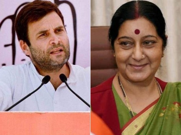 Amazing how she buckled: Rahul Gandhi attacks Sushma Swaraj On Doklam Amazing how she buckled: Rahul Gandhi attacks Sushma Swaraj On Doklam
