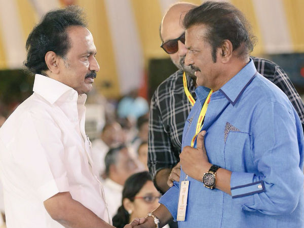 I hope to see you as the Chief Minister, Mohan babu on MK Stalin I hope to see you as the Chief Minister, Mohan babu on MK Stalin
