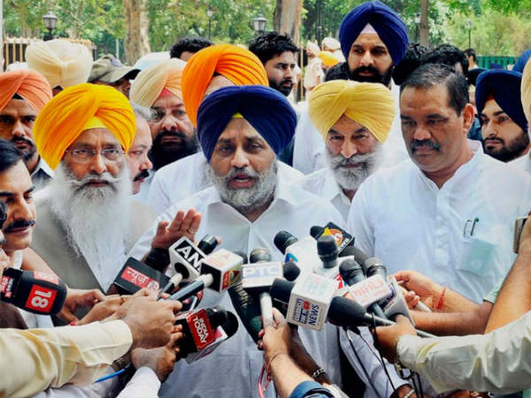 RS Deputy Chairman Election:BJP ally Shiromani Akalidal may abstain from voting RS Deputy Chairman Election:BJP ally Shiromani Akalidal may abstain from voting