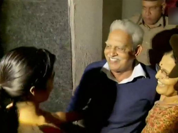 Activist Varavara Rao brought to Hyderabad Activist Varavara Rao brought to Hyderabad