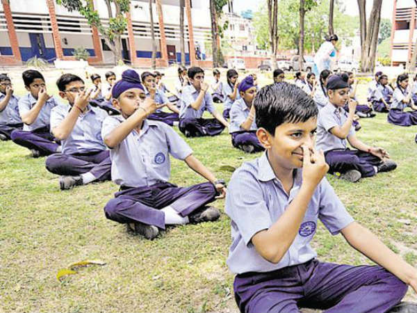 Introduce Yogic activities in schools from class 6 onwards,says NCERT Introduce Yogic activities in schools from class 6 onwards,says NCERT