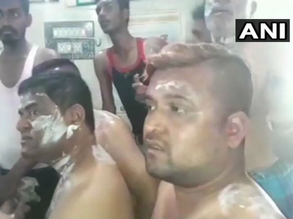Acid attack Congress rally in Tumkur in Karnataka Acid attack Congress rally in Tumkur in Karnataka