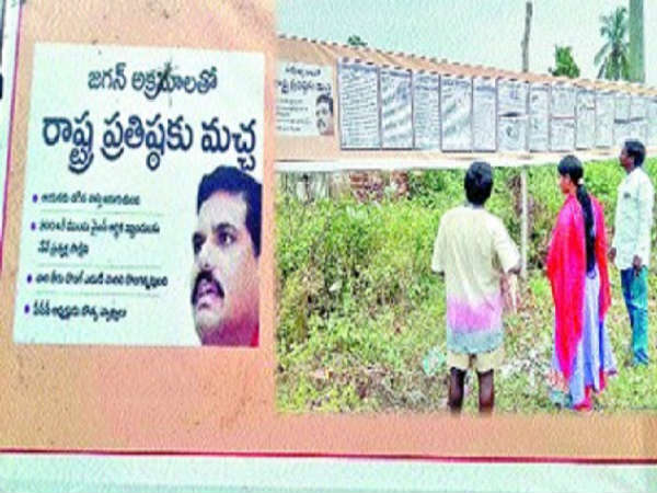 ఫ్లెక్సీల ఎగ్జిబిషన్...గట్టి ప్లానే