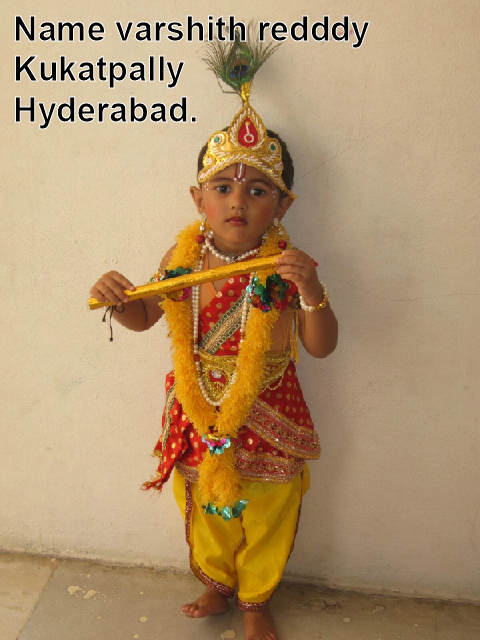 Krishna Janmashtami 2018: You can send your child photos Krishna Janmashtami 2018: You can send your child photos
