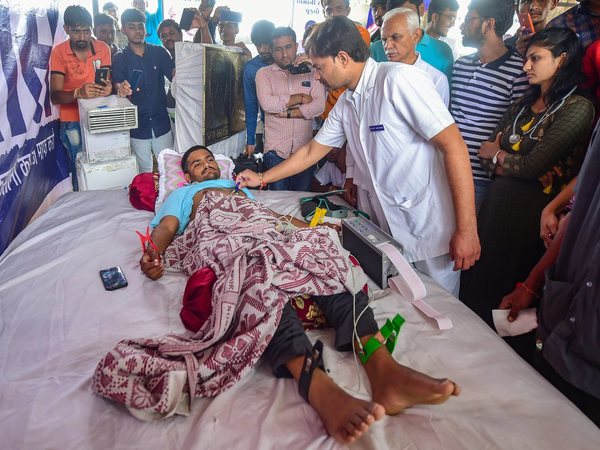Hardik Patels health deteriorates on 13th day of fast, admitted to hospital Hardik Patels health deteriorates on 13th day of fast, admitted to hospital
