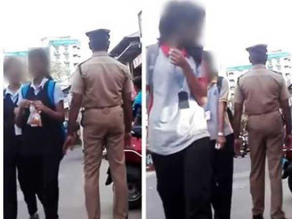 Kochi Home Guard Caught on Camera Touching Minors Inappropriately, Video Goes Viral Kochi Home Guard Caught on Camera Touching Minors Inappropriately, Video Goes Viral