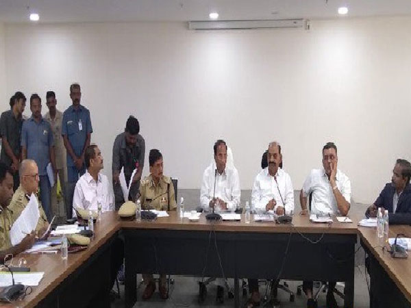 Speaker Kodela Meeting with IAS Officers Speaker Kodela Meeting with IAS Officers