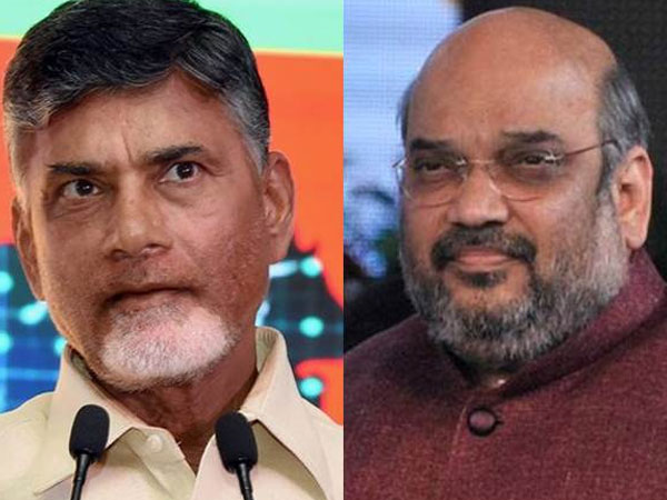 Chandrababu Naidu now allied with people who were playing vendetta politics against him: Amit Shah Chandrababu Naidu now allied with people who were playing vendetta politics against him: Amit Shah