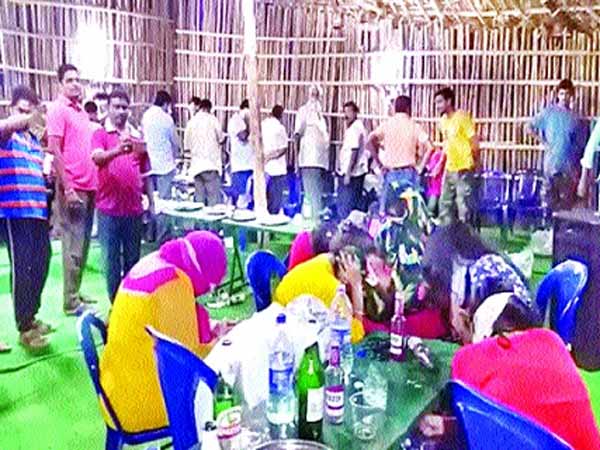 Police raid rave party in East Godavari, arrest 34 youth Police raid rave party in East Godavari, arrest 34 youth