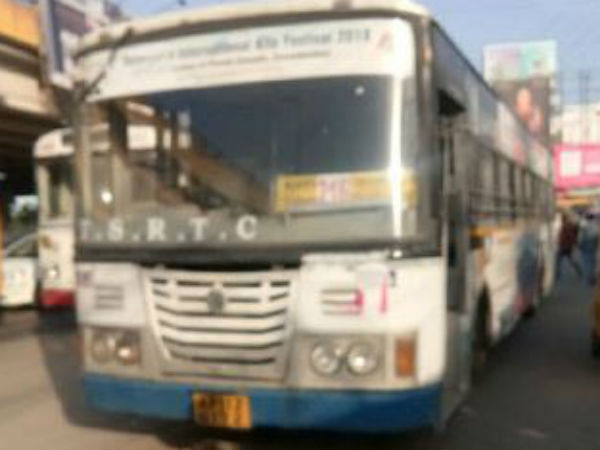 RTC bus runs over 3 at Gachibowli bus stop in Hyd RTC bus runs over 3 at Gachibowli bus stop in Hyd