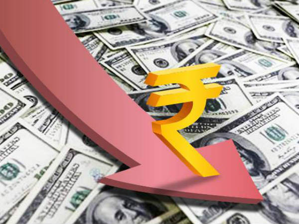 Rupee falls further, now hits 72.66 per dollar Rupee falls further, now hits 72.66 per dollar