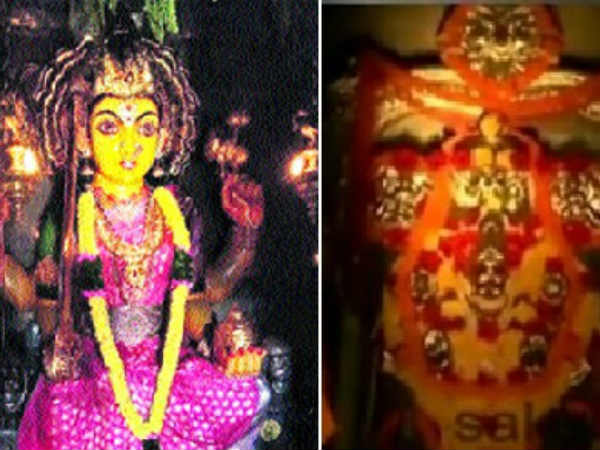 Wonder in Anakapalli Nukambika temple...This is the first time in the this temple history! Wonder in Anakapalli Nukambika temple...This is the first time in the this temple history!