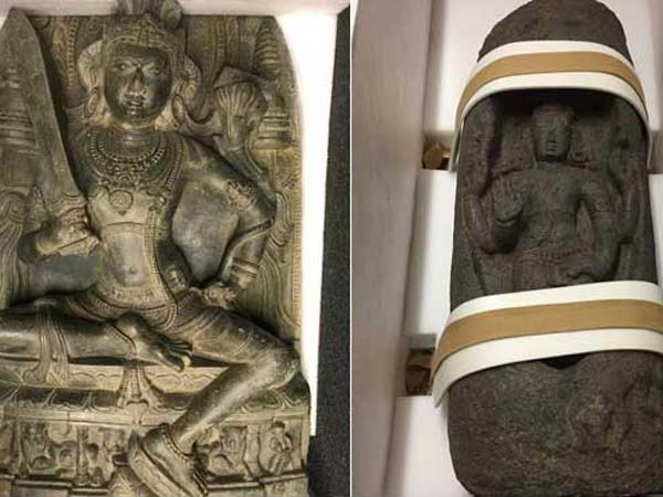 Two Antique Statues stolen from India being repatriated by US Two Antique Statues stolen from India being repatriated by US