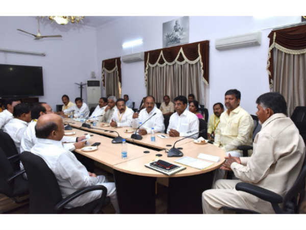 Telangana TDP leaders meets chandrababu Telangana TDP leaders meets chandrababu