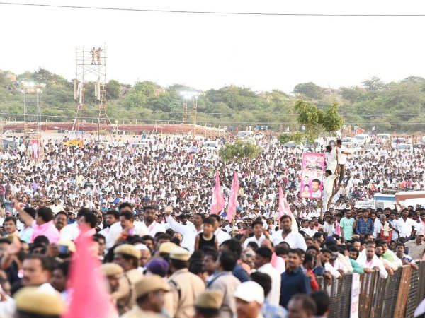 తొలిసారి ప్రజాక్షేత్రంలో కేసీఆర్ పరాజయం..!తమదే విజయమంటున్న కాంగ్రెస్..!!