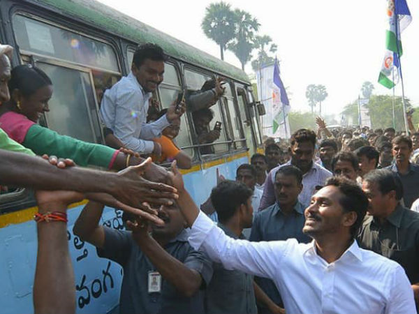 ఆంధ్రప్రదేశ్లో జగన్కు జై కొట్టిన ప్రజలు