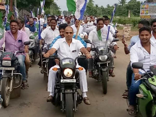 Indukuri Raghu Raju Joins YSRCP Indukuri Raghu Raju Joins YSRCP