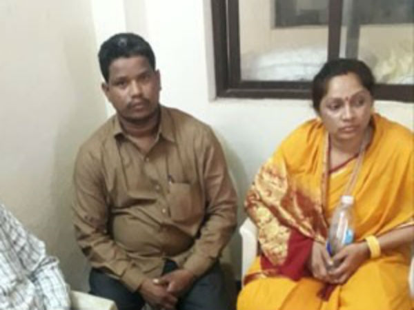 Amrutha complaint on the couple who tried to cheat in the name of Pranay spirit Amrutha complaint on the couple who tried to cheat in the name of Pranay spirit