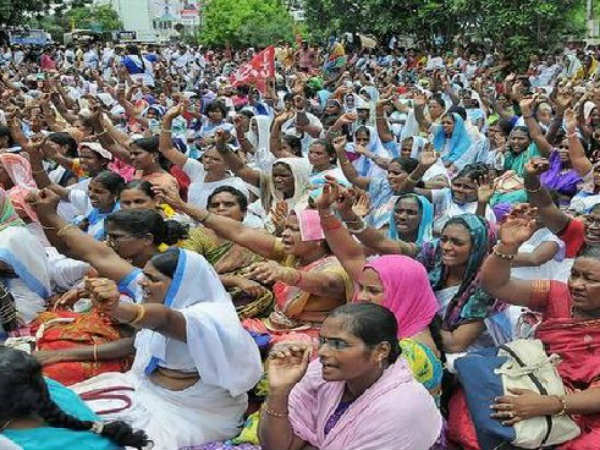 ఆశా వర్కర్లు...రాష్ట్రవ్యాప్తంగా ధర్నాలు