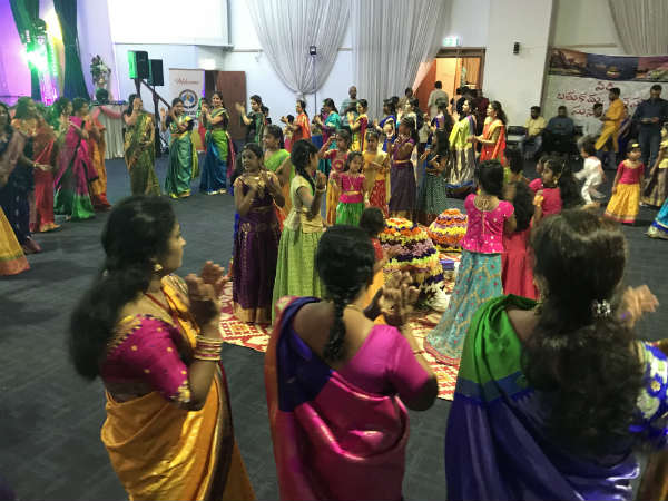 Bathukamma celebrations in Australia Bathukamma celebrations in Australia