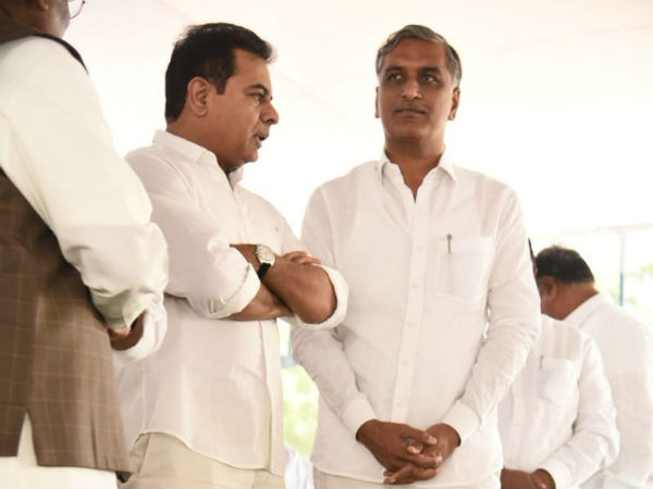 కేటీఆర్-హరీష్ అంశంపై వేడి వేడి చర్చ..! విభేదాలు లేవంటున్న నేతలు..!!