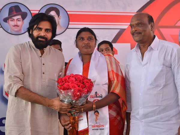 Two Ex MLAs joined in Janasena party Two Ex MLAs joined in Janasena party