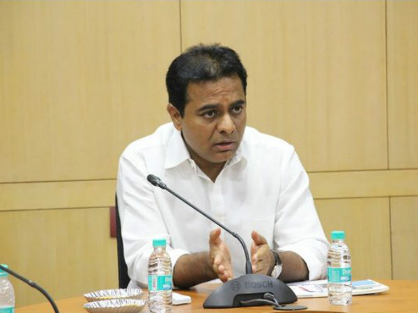 జై వాసవీ అంటు ప్రసంగం ముగించిన కేటీఆర్