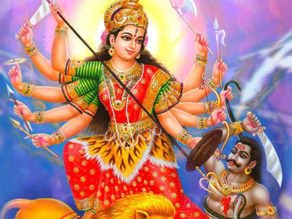 8. మహిషాసుర మర్ధిని. ఎనిమిదవ రోజు బెల్లం అన్నం.