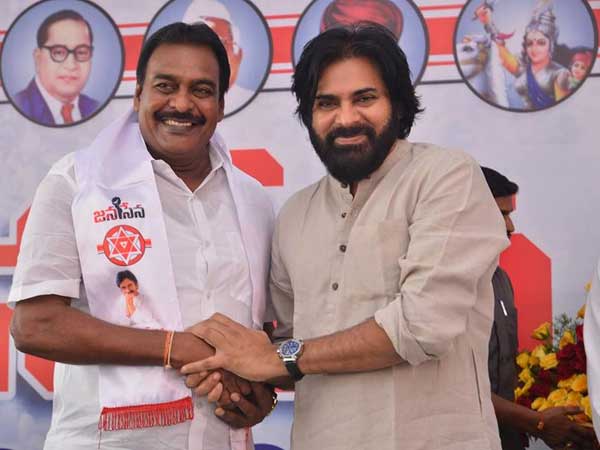 Two Ex MLAs joined in Janasena party Two Ex MLAs joined in Janasena party