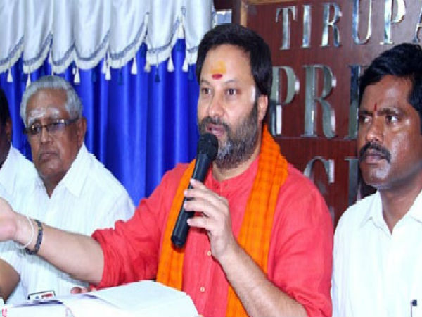 TTD has became Naras temple: BJP leader Bhanu Prakash Reddy allegation TTD has became Naras temple: BJP leader Bhanu Prakash Reddy allegation