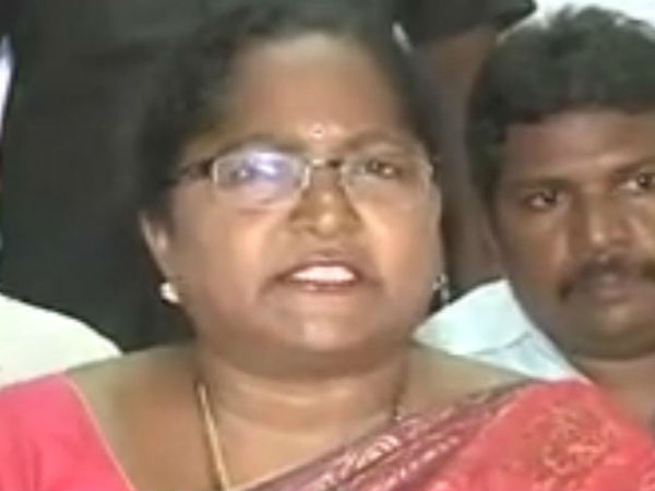 Lady MLA files police complaint against YCP Acivist Lady MLA files police complaint against YCP Acivist