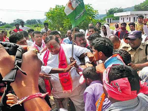 వొడితలకు నిరసన సెగ
