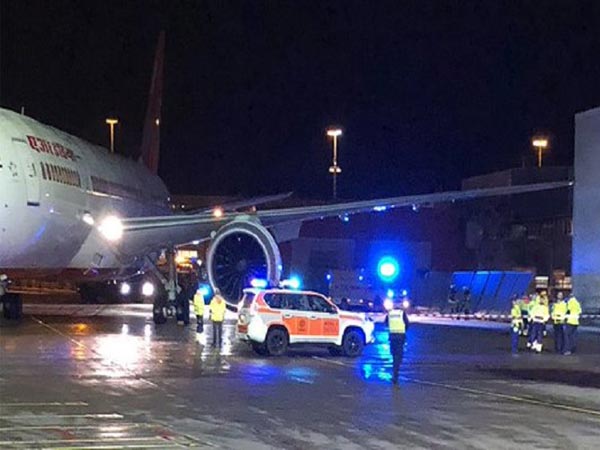 Air India plane hits building at Stockholm airport, no injuries reported Air India plane hits building at Stockholm airport, no injuries reported