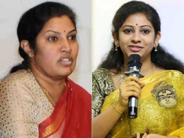 Yamini Sadineni counter to Purandeswari Yamini Sadineni counter to Purandeswari
