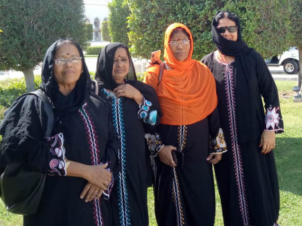 Puttur former mla Shakunthala Shettys wearing Burka photo viral in social media. Puttur former mla Shakunthala Shettys wearing Burka photo viral in social media.