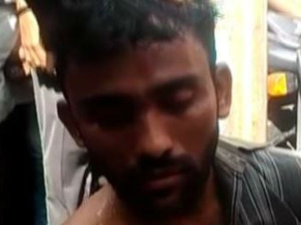 A teacher attacks on a student with knife A teacher attacks on a student with knife