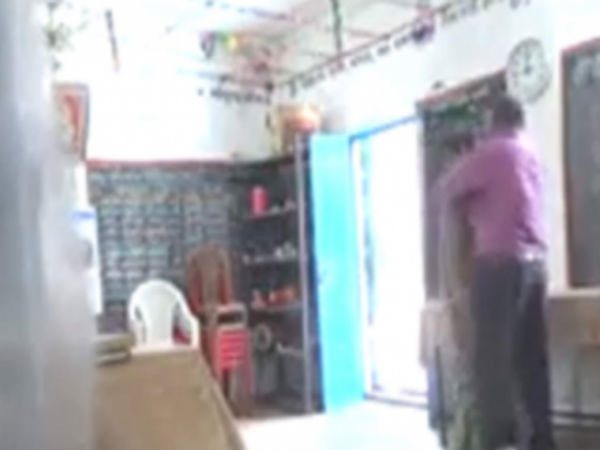 Two teachers kissing in class room, video goes viral,enquiry ordered Two teachers kissing in class room, video goes viral,enquiry ordered