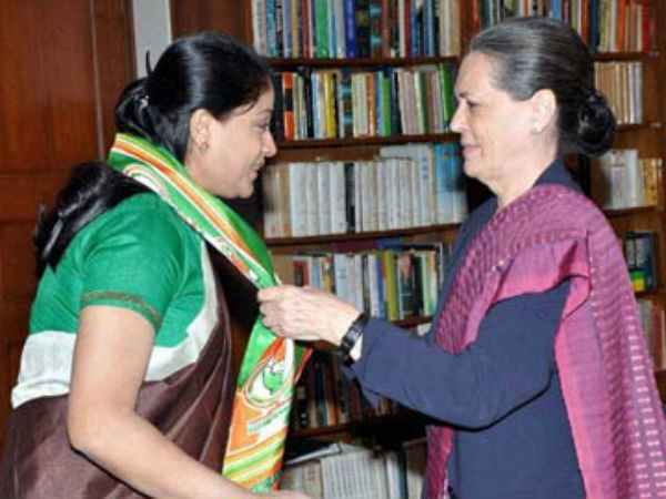 సోనియా గాంధీ ప్రచారం