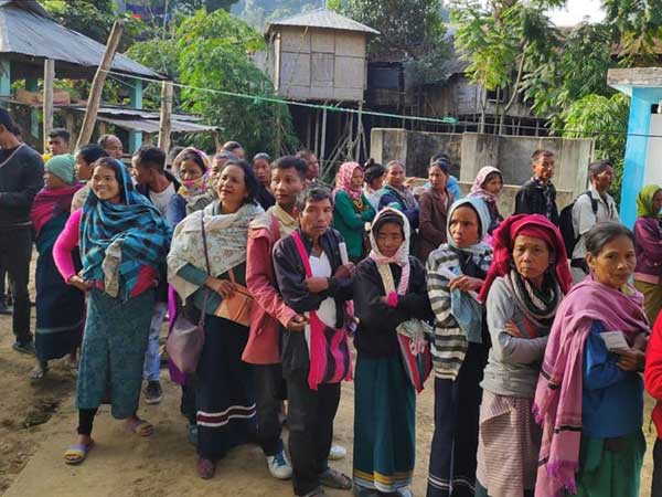 Mizoram polls live updates: 75% voter turnout recorded Mizoram polls live updates: 75% voter turnout recorded