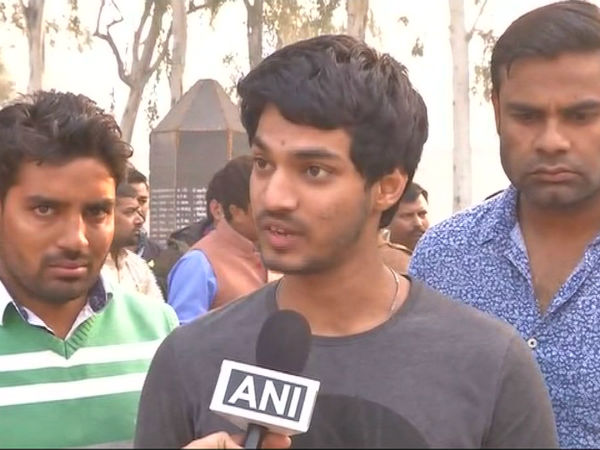Emotional statement by son of deceased cop Subodh Kumar Singh Emotional statement by son of deceased cop Subodh Kumar Singh