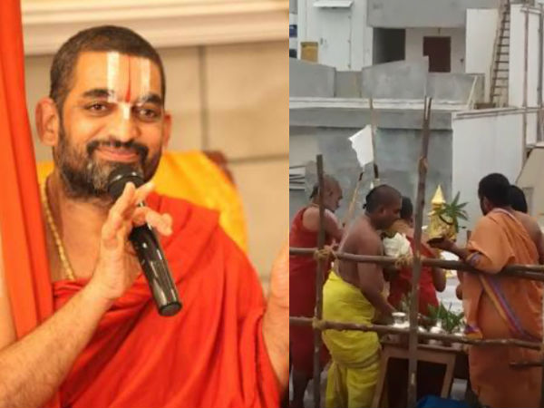chinajear swamy safe while accident occured in ashtalakshmi temple chinajear swamy safe while accident occured in ashtalakshmi temple