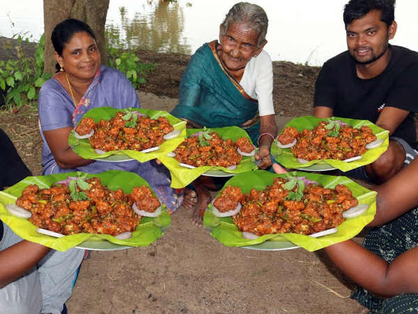 బామ్మ యూట్యూబ్ ఛానెల్కు 2లక్షల సబ్స్క్రైబర్లు