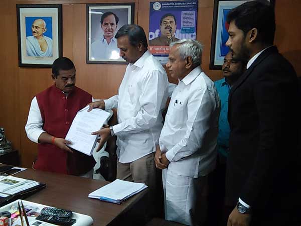 The TRS party is preparing for action on MLCs who left the party The TRS party is preparing for action on MLCs who left the party