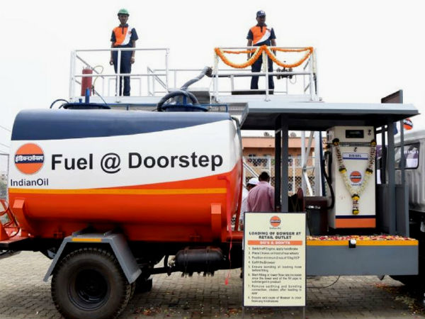 Now Get Fuel at Your Doorstep - Indian Oil Begins Home Delivery of Diesel Now Get Fuel at Your Doorstep - Indian Oil Begins Home Delivery of Diesel