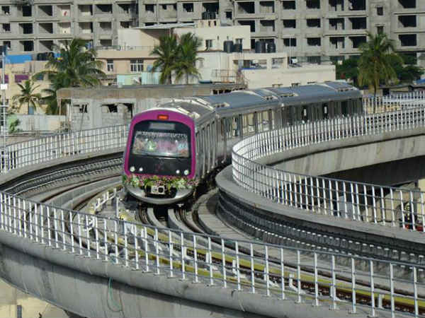 18 month old girl child fell from an escalator at srirampura metro station in Bengaluru. 18 month old girl child fell from an escalator at srirampura metro station in Bengaluru.