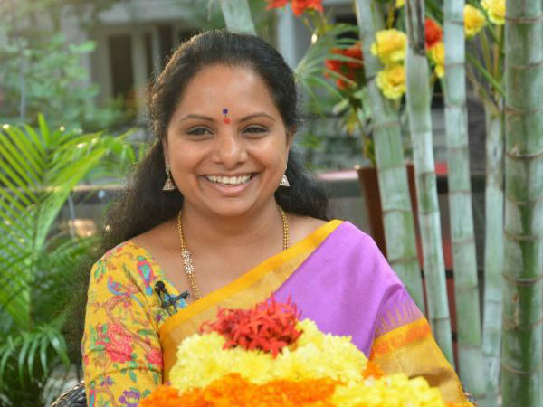 TRS MP Kavitha chosen for Best Parliamentarian award TRS MP Kavitha chosen for Best Parliamentarian award
